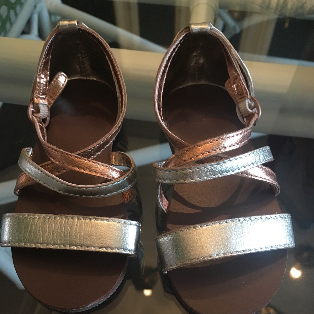 Janie and Jack leather sandal
